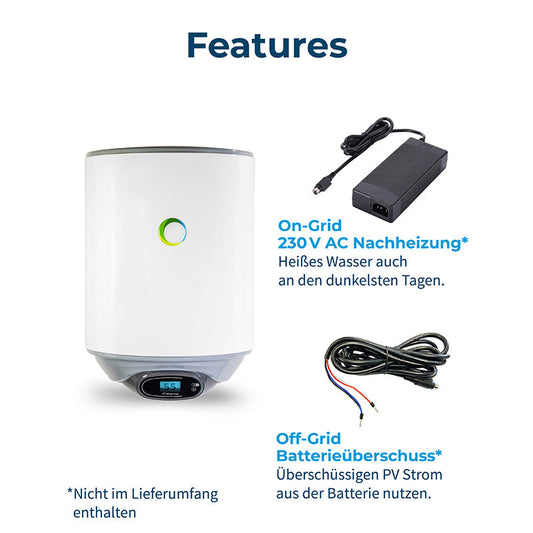 30 Liter Solar-Offgridboiler