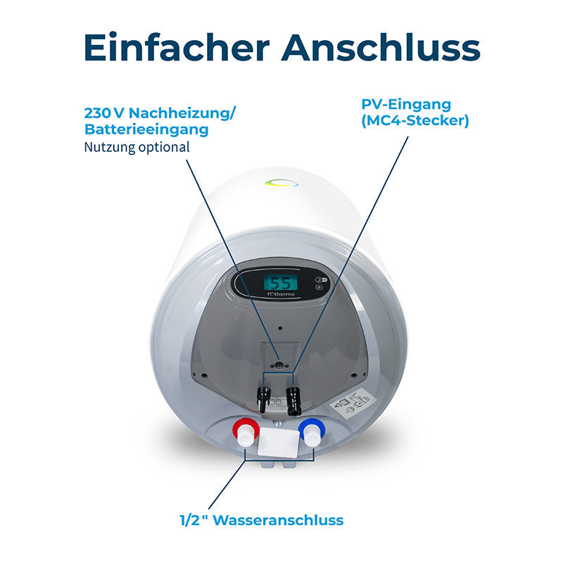 30 Liter Solar-Offgridboiler