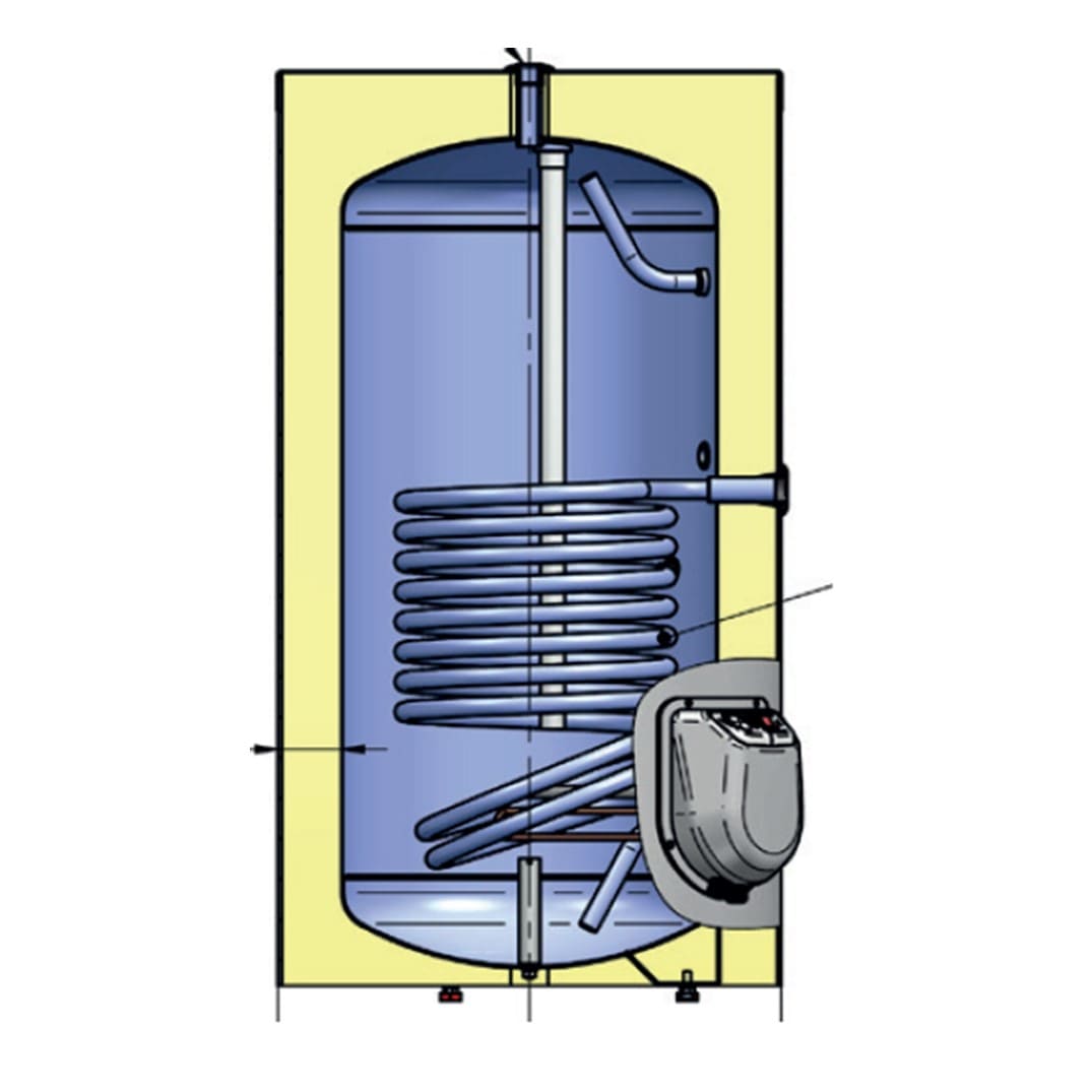 300 liter solar storage tank
