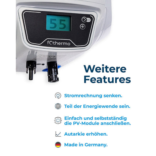10 Liter  Solar-Offgridboiler